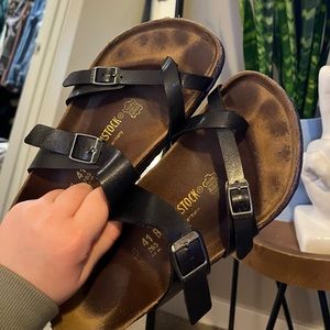 BIRKENSTOCKS! Mayari Style - Shiny Black- Size 41